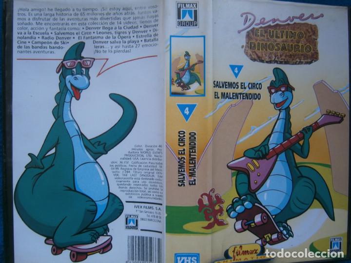 Cinema: ((PELICULA -VHS))-EL ULTIMO DINOSAURIO..SALVEMOS EL CIRCO..ELMAL ENTENDIDO