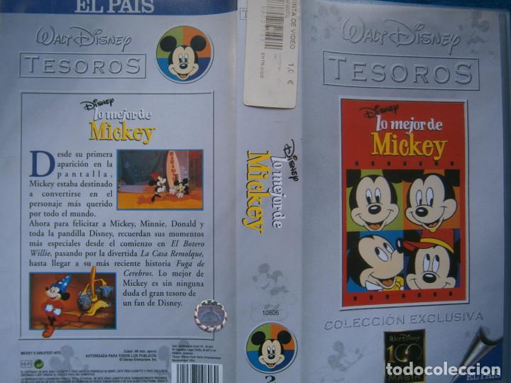 Cinema: ((PELICULA -VHS))-LO MEJOR DE MICKEY