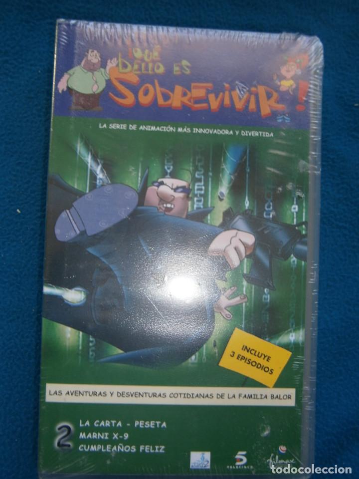 Cinema: ((PELICULA -VHS))-QUE BELLO ES SOBREVIVIR ..(NUEVA PRECINTADA)