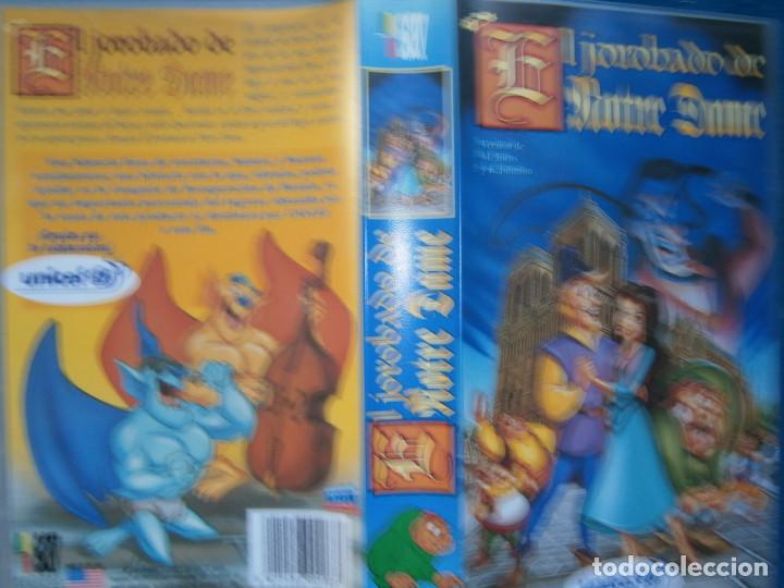 Cine: EL JOROBADO DE NOTRE DAME-((PELICULA-VHS))