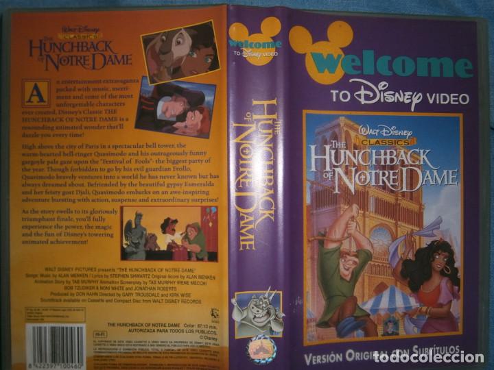 Cine: ((PELICULA-VHS))-THE HUNCHBACK OF NOTRE DAME