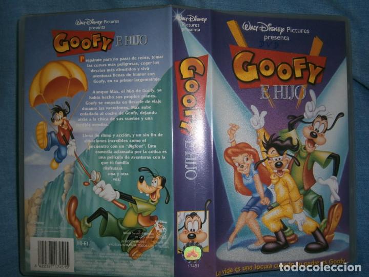 Cine: ((PELICULA-VHS))-GOOFY Y SU HIJO