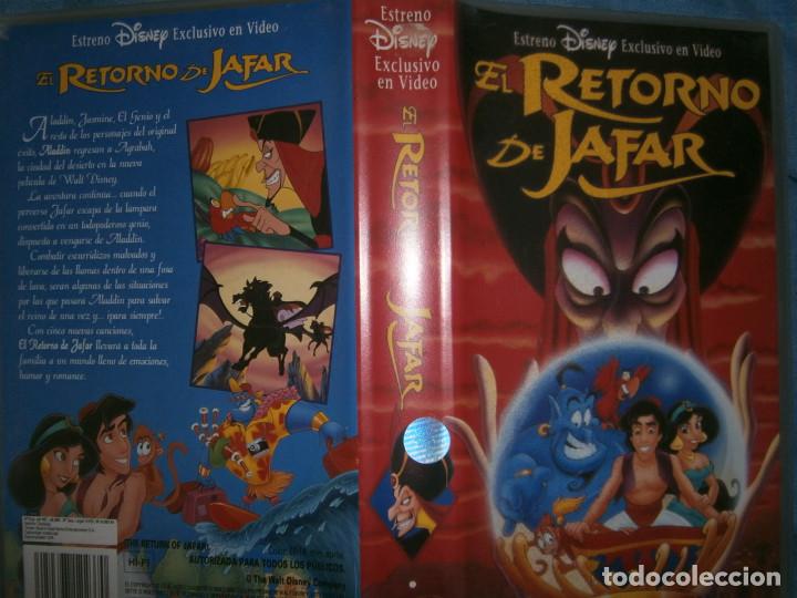 Cine: ((PELICULA-VHS))-EL RETORNO DE JAFAR