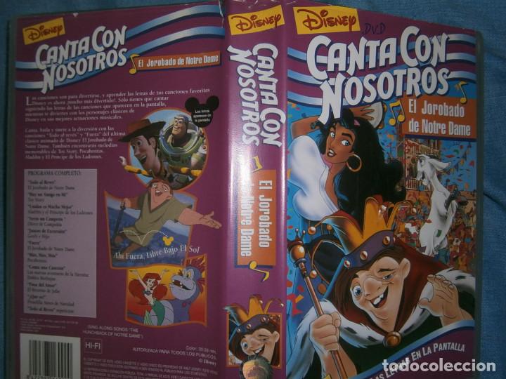 Cine: ((PELICULA-VHS))-CANTA CON NOSOTROS ..EL JOROBADO DE NORTRE DAME