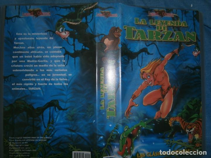 Cine: ((PELICULA-VHS))-LA LEYENDA DE TARZAN