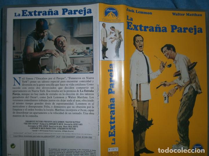 Cinema: ((PELICULA-VHS))-LA EXTRA&Ntilde;A PAREJA
