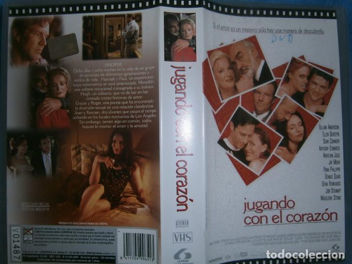 Cinema: ((PELICULA-VHS))-JUGANDO CON EL CORAZON