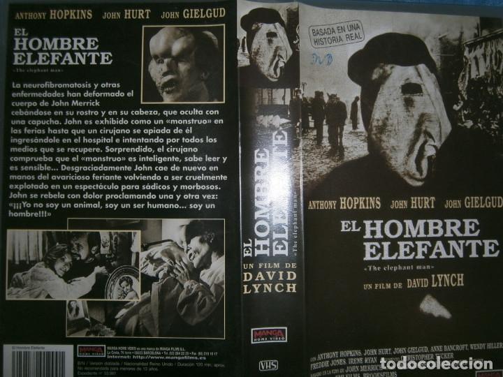 Cinema: ((PELICULA-VHS))-EL HOMBRE ELEFANTE