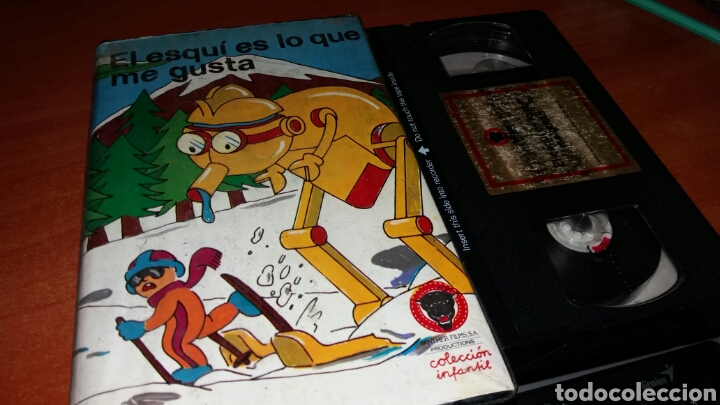 Cine: El esqui es lo que me gusta- vhs- anime- phanther films