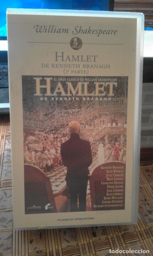 Cine: Hamlet de Kenneth Branagh - Parte 1 y 2 - VHS - Foto 2