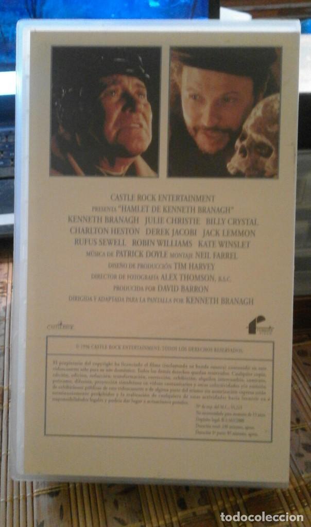 Cine: Hamlet de Kenneth Branagh - Parte 1 y 2 - VHS - Foto 3