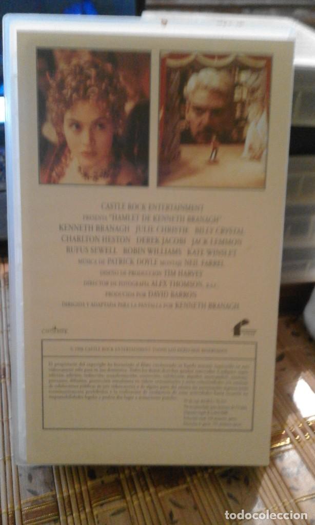 Cine: Hamlet de Kenneth Branagh - Parte 1 y 2 - VHS - Foto 6