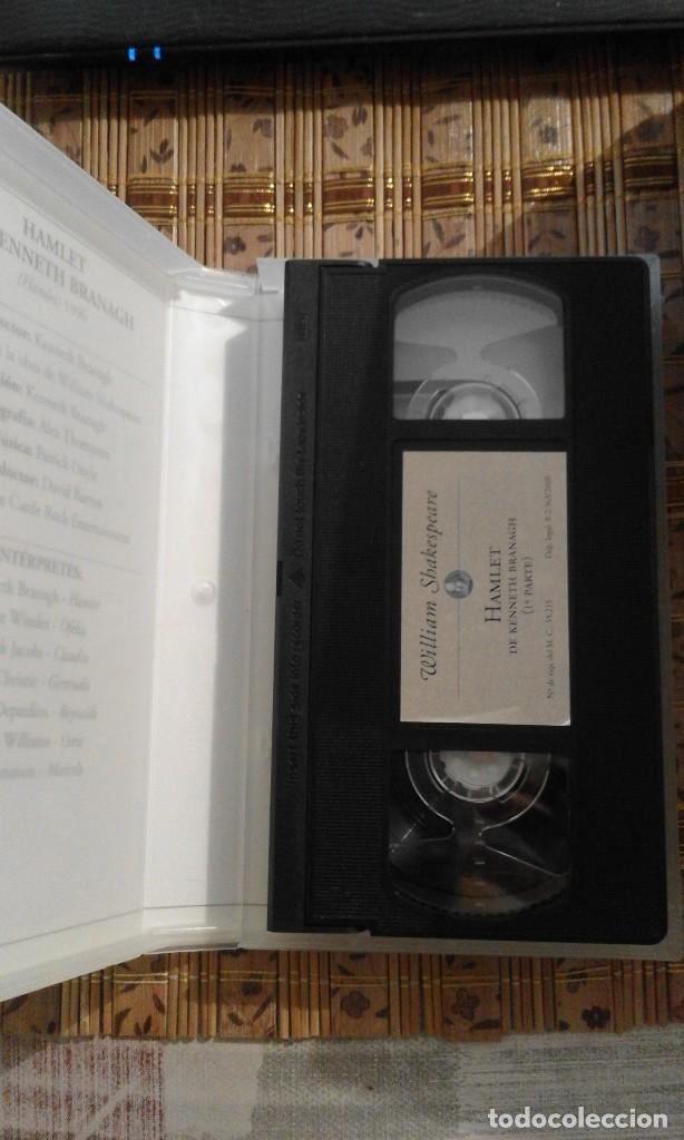 Cine: Hamlet de Kenneth Branagh - Parte 1 y 2 - VHS - Foto 7