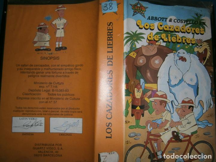Cinema: ((PELICULA-VHS))-LOS CAZADORES DE LIEBRES
