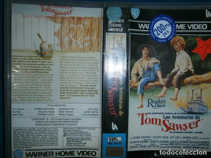 Cinema: ((PELICULA-VHS))-LAS AVENTURAS DE TON SAWYER