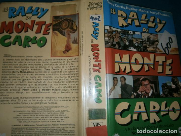Cinema: ((PELICULA-VHS))-EL RALLY DE MONTE CARLO