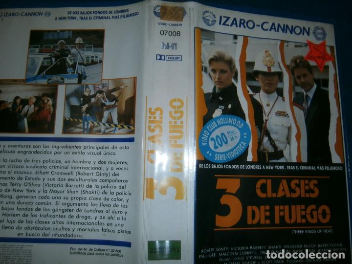 Cinema: ((PELICULA-VHS))-3 CLASES DE FUEGO