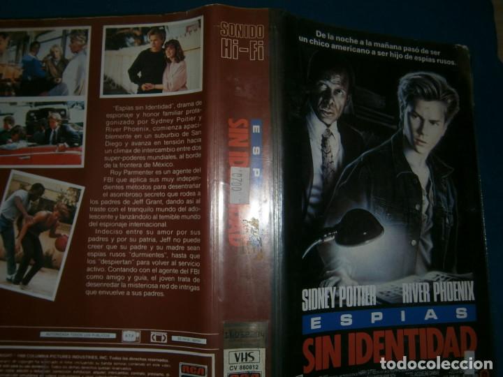 Cinema: ((PELICULA-VHS))-ESPIAS SIN IDENTIDAD