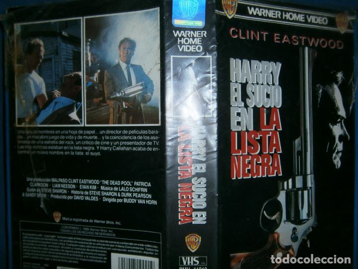 Cinema: ((PELICULA-VHS))-HARRY EL SUCIO EN LA LISTA NEGRA