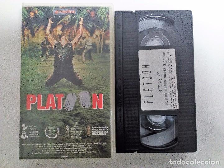 Cine: PLATOON      VHS ORIGINAL - Foto 1