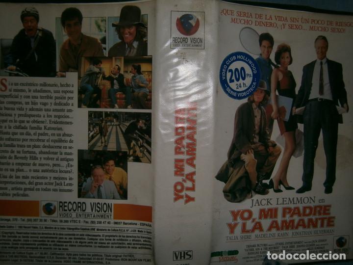 Cinema: ((PELICULA-VHS))-YO,MI PADRE Y LA AMANTE