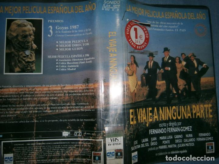 Cinema: ((PELICULA-VHS))-EL VIAJE A NINGUNA PARTE