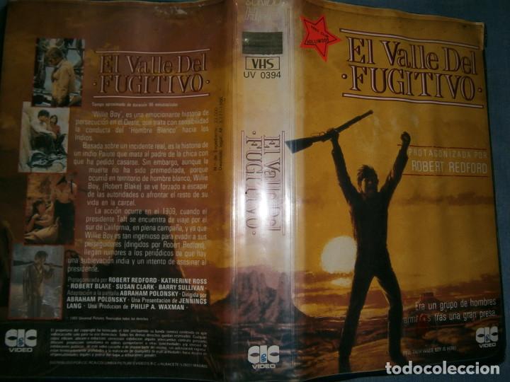 Cinema: ((PELICULA-VHS))-EL VALLE DEL FUGITIVO