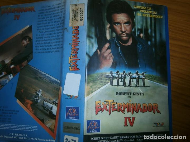Kino: (PELICULA DE VHS)-EXTERMINADOR IV