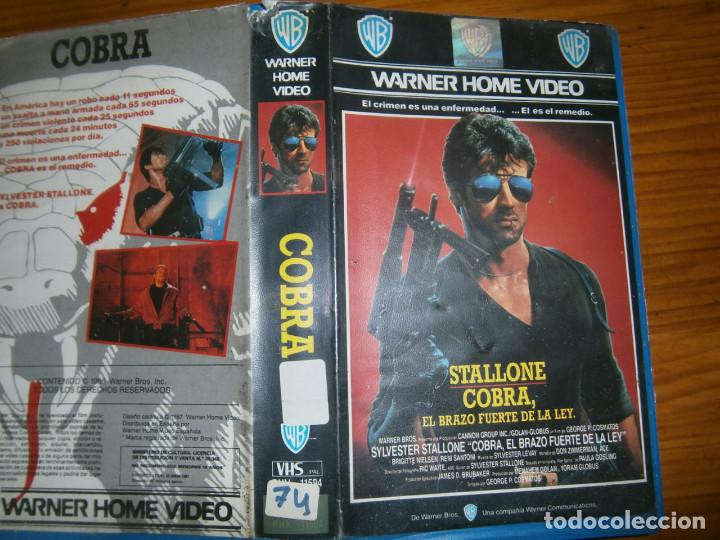 Cobra--((pelicula -vhs...compra minima -10 €)) - Vendido en Venta ...