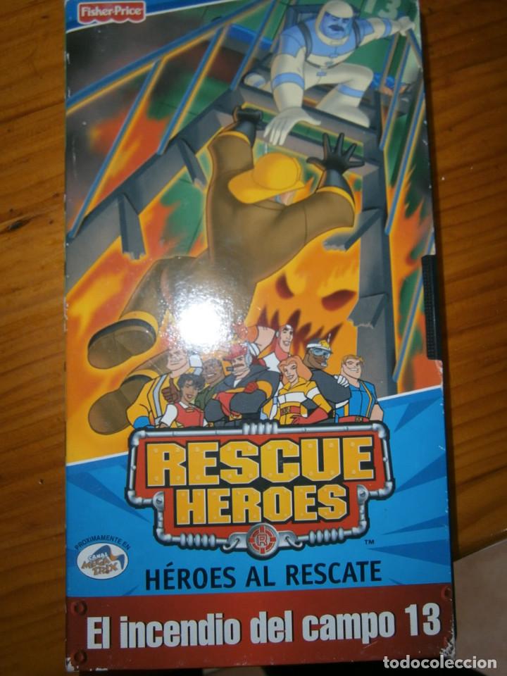Cine: (PELICULA-VHS COMPRA MINIMA 10 &euro;)-RESCUE HEROES AL RESCATE