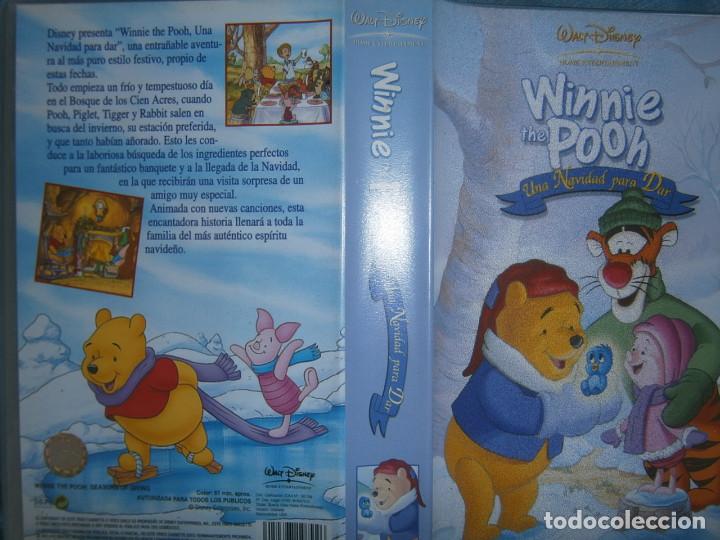 Cine: WINNIE THE POOH UNA NAVIDAD PARA DAR (PELICULA-VHS..COMPRA MINIMA 10&euro;)
