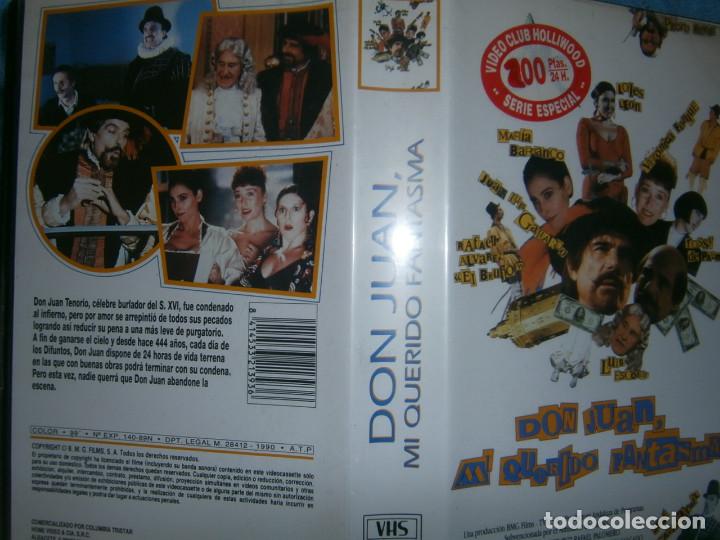Cine: DON JUAN, MI QUERIDO FANTASMA (PELICULA-VHS..COMPRA MINIMA 10&euro;)