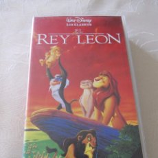 Cinema: VHS VIDEO WALT DISNEY EL REY LEON. Lote 88874412