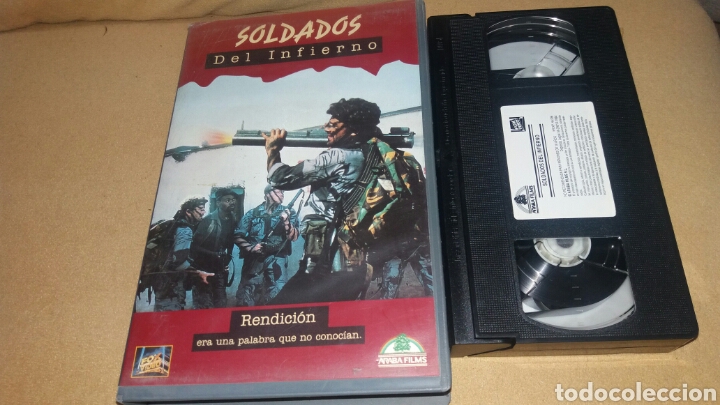 Cine: Soldados del infierno- vhs- dir: ronnie isaacs- descatalogada - Belica