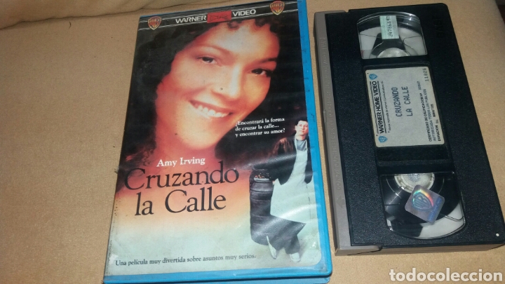 Cine: Cruzando la calle- vhs- amy irving- descatalogada