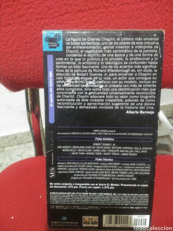 Cine: Pelicula VHS, Chaplin - Foto 2