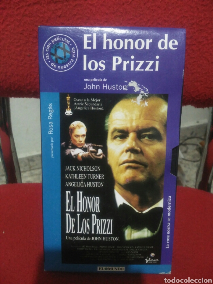 Cine: Pelicula VHS, El honor de los Prizzi - Foto 1