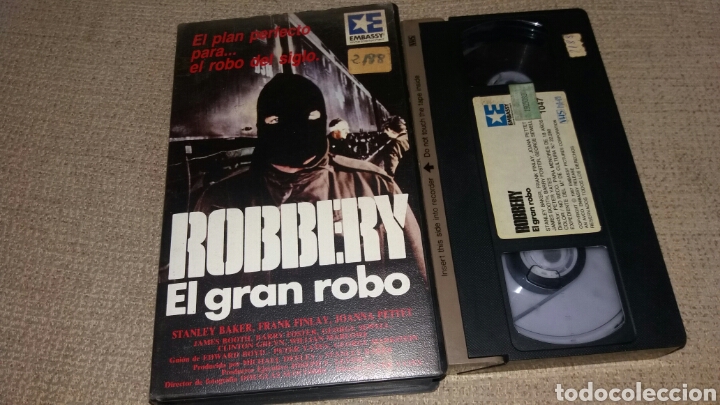 Cine: Robbery el gran robo- vhs- peter yates - Foto 1