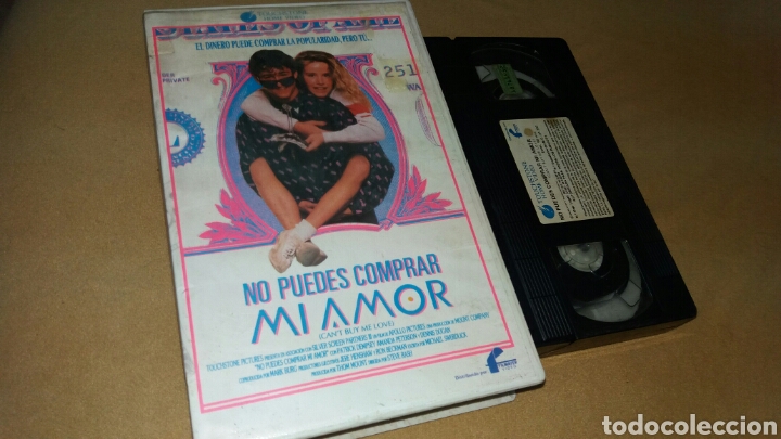 Cine: No puedes comprar mi amor- vhs- patrick dempsey- 1 edicion