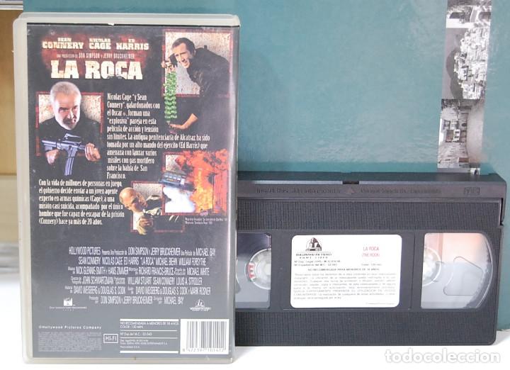 Cine: La Roca. -- Connery, Cage, Harris. -- VHS - Foto 2