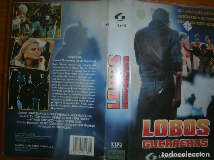 lobos guerreros(pelicula -vhs..compra minima 10 - Compra venta en  todocoleccion