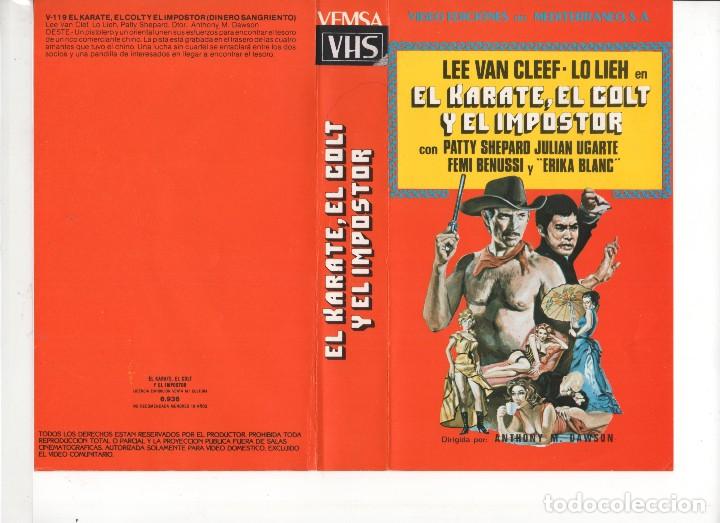 Vhs El Karate El Colt Y El Impostor Lee Van Sold Through Direct Sale