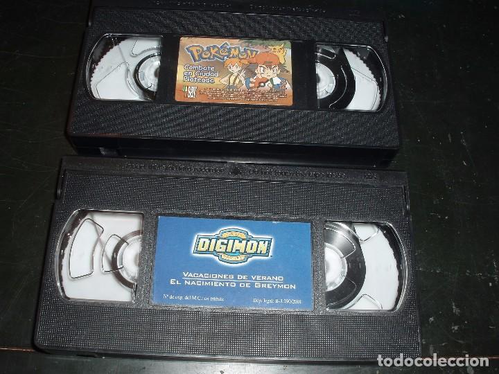Cine: CINTA VHS PELICULAS DIGIMON Y POKEMON