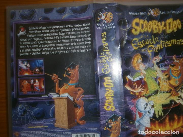 Cine: SCOOBY-DOO Y LA ESCUELA DE FANTASMAS-(PELICULA -VHS ..COMPRA MINIMA 10&euro;)
