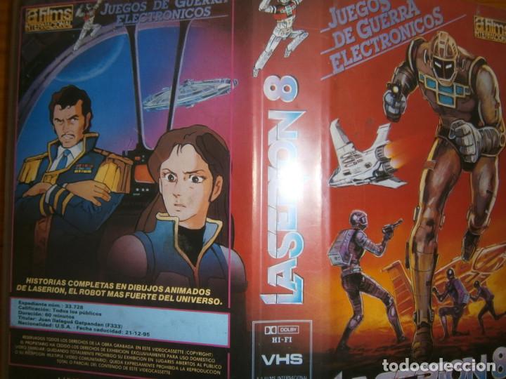 Cine: LASERION 8-(PELICULA -VHS ..COMPRA MINIMA 10&euro;)
