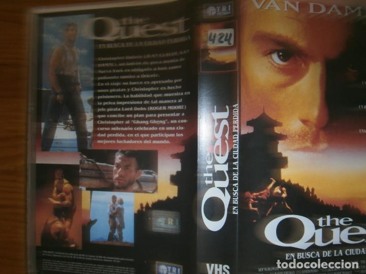 Kino: THE QUEST EN BUSCA DE LA CIUDAD PERDIDA-(PELICULA-VHS..COMPRA MINIMA 10&euro;)