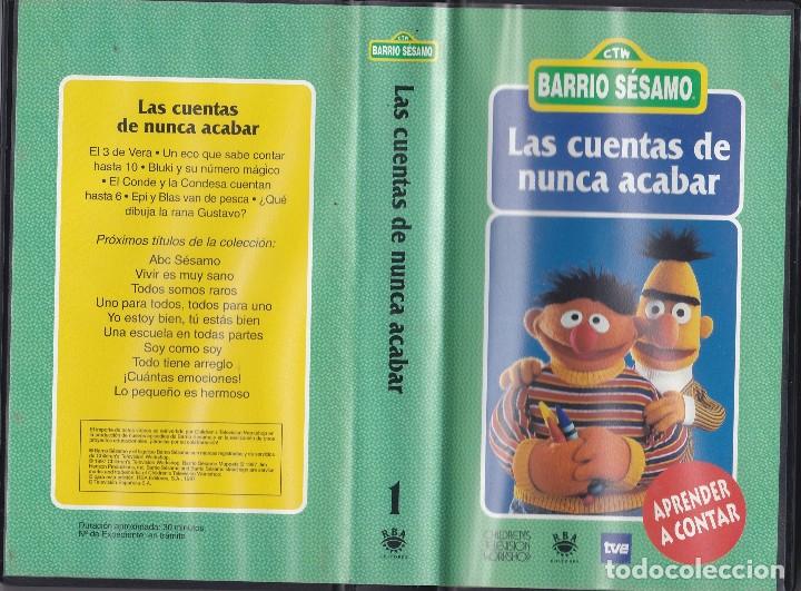 Cine: v&iacute;deo vhs BARRIO S&Eacute;SAMO. LAS CUENTAS DE NUNCA ACABAR.
