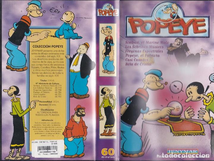 Cine: v&iacute;deo vhs POPEYE - Foto 1