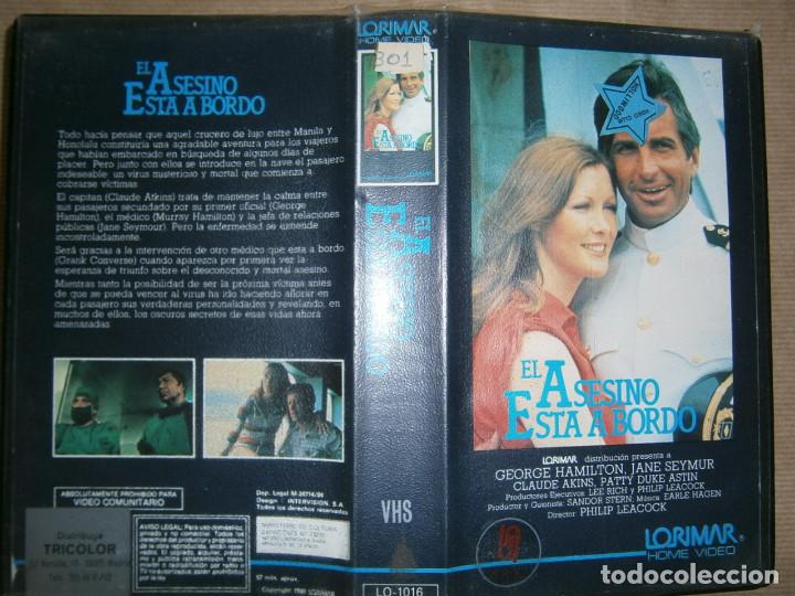 Cinema: EL ASESINO ESTA A BORDO-(PELICULA-VHS)