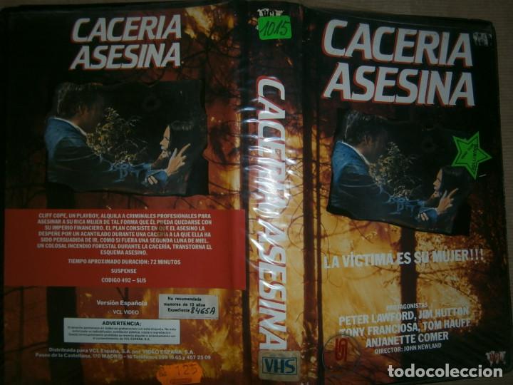Cinema: CACERIA ASESINA-(PELICULA-VHS..COMPRA MINIMA 10&euro;)